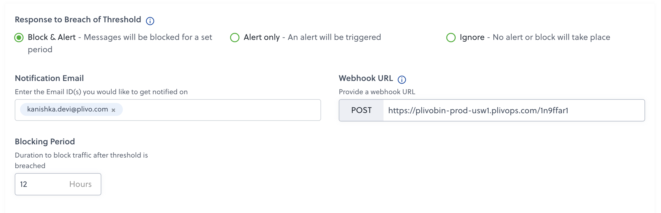 Response Setting Geo Permission